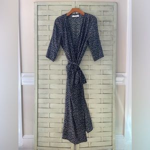 100% silk Chan Luu wrap dress